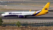 Monarch Airlines Boeing 737-82R (G-ZBAV) at  Madrid - Barajas, Spain