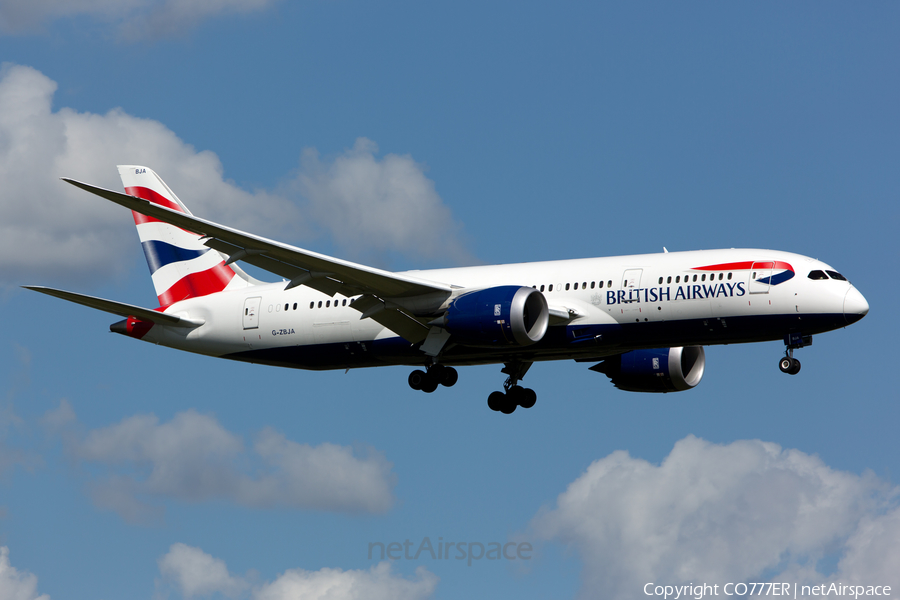 British Airways Boeing 787-8 Dreamliner (G-ZBJA) | Photo 86137