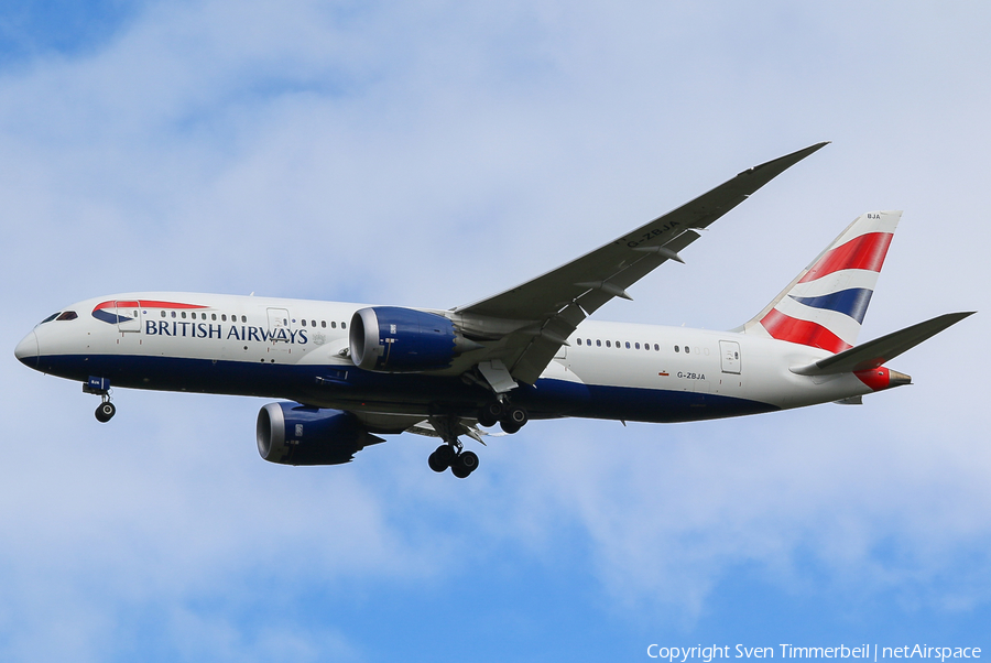 British Airways Boeing 787-8 Dreamliner (G-ZBJA) | Photo 120705