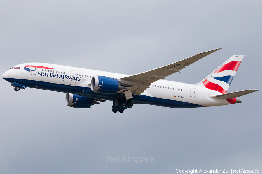 British Airways Boeing 787-8 Dreamliner (G-ZBJA) | Photo 175554