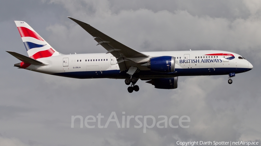 British Airways Boeing 787-8 Dreamliner (G-ZBJA) | Photo 182250