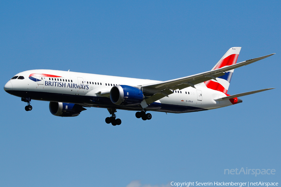 British Airways Boeing 787-8 Dreamliner (G-ZBJA) | Photo 205460