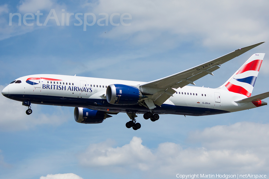 British Airways Boeing 787-8 Dreamliner (G-ZBJA) | Photo 49990