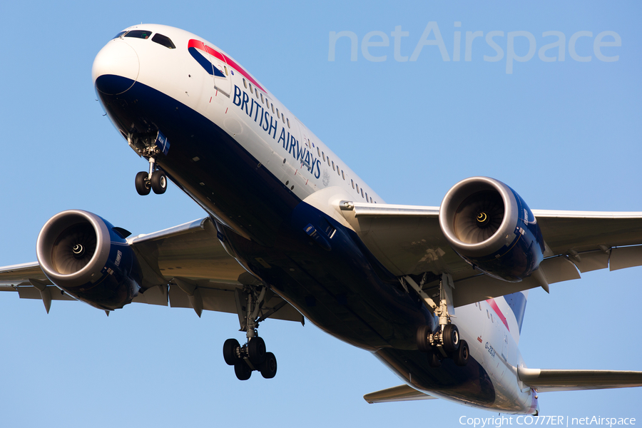British Airways Boeing 787-8 Dreamliner (G-ZBJA) | Photo 54458