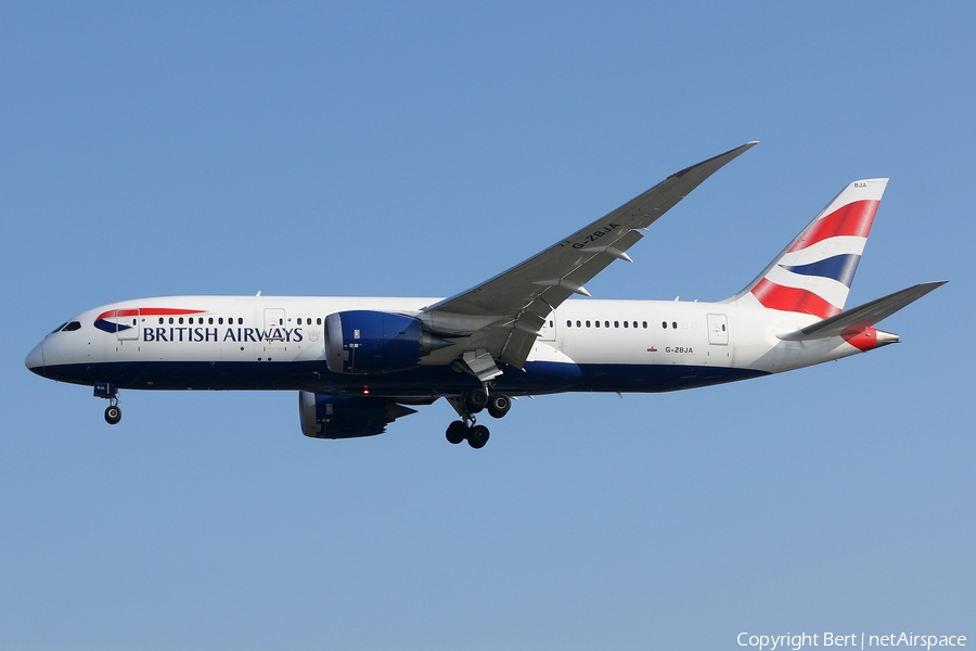 British Airways Boeing 787-8 Dreamliner (G-ZBJA) | Photo 76717