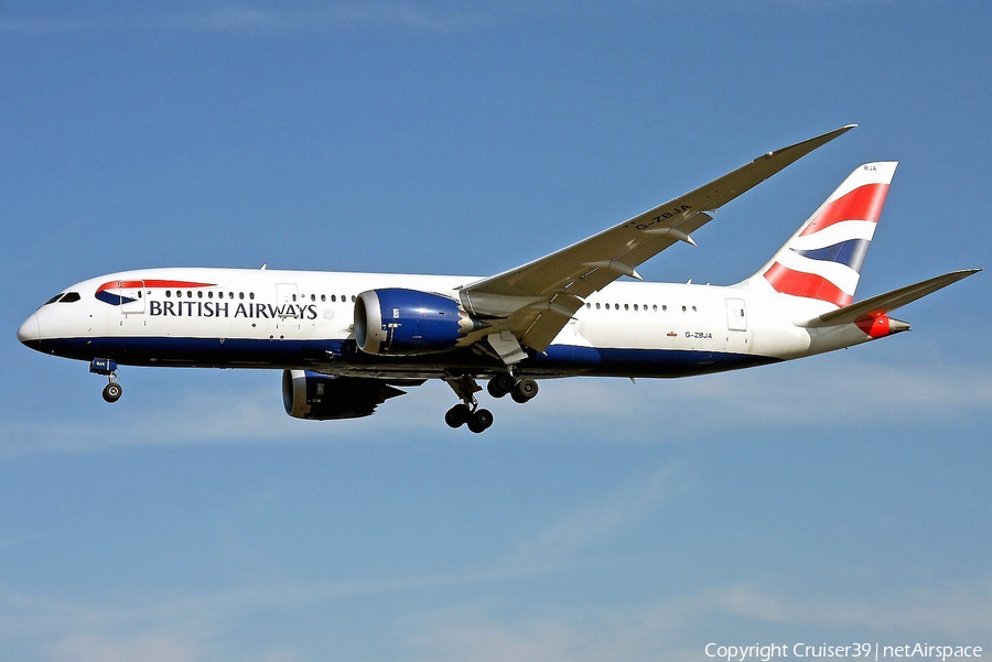 British Airways Boeing 787-8 Dreamliner (G-ZBJA) | Photo 93754
