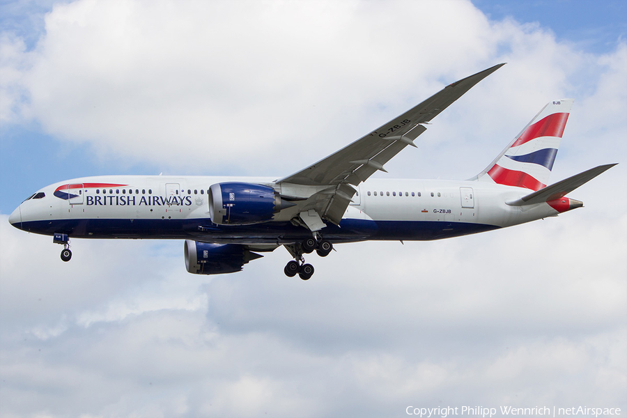 British Airways Boeing 787-8 Dreamliner (G-ZBJB) | Photo 114921