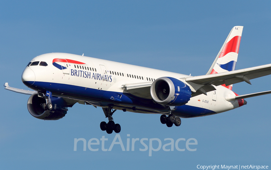 British Airways Boeing 787-8 Dreamliner (G-ZBJB) | Photo 216038