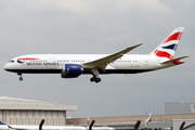 British Airways Boeing 787-8 Dreamliner (G-ZBJB) at  London - Heathrow, United Kingdom