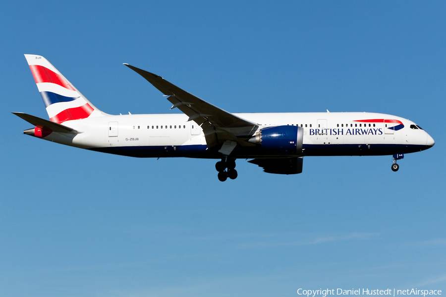 British Airways Boeing 787-8 Dreamliner (G-ZBJB) | Photo 484576