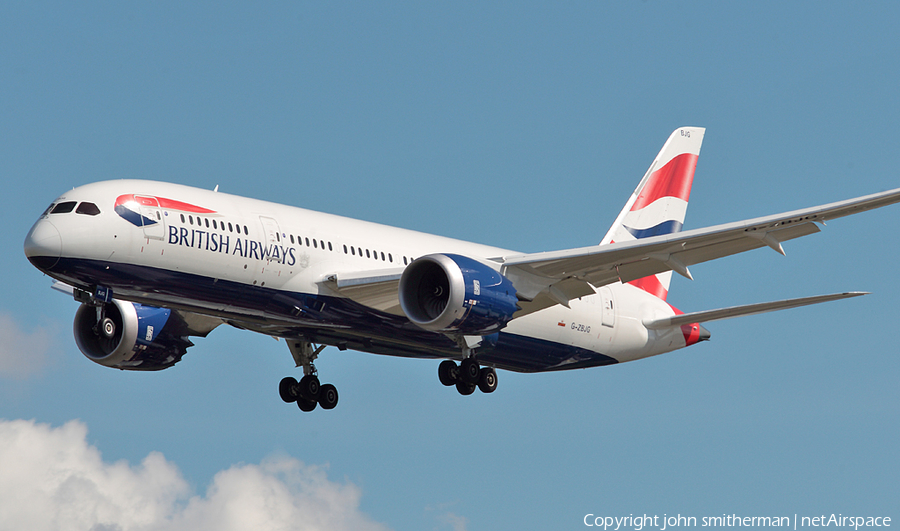 British Airways Boeing 787-8 Dreamliner (G-ZBJB) | Photo 55466