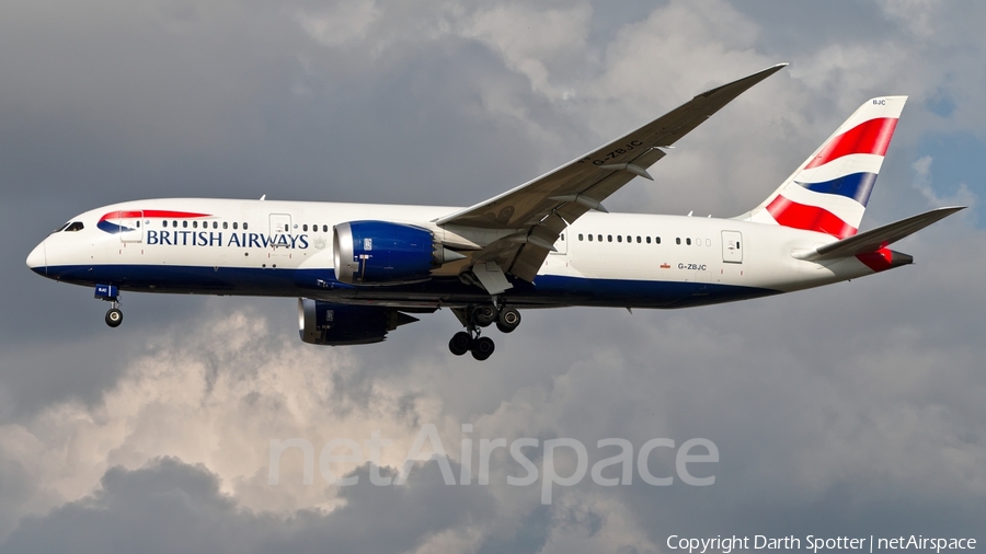 British Airways Boeing 787-8 Dreamliner (G-ZBJC) | Photo 182252