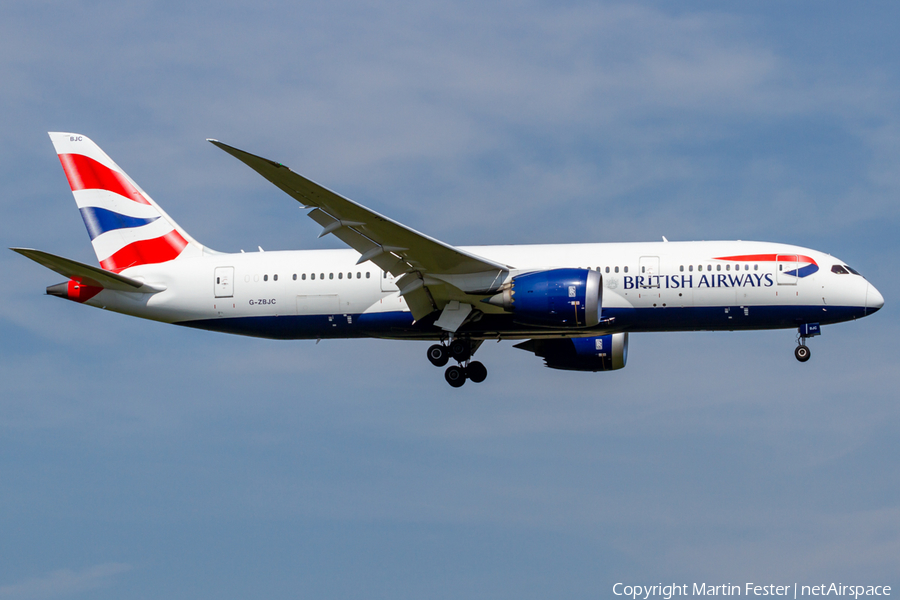 British Airways Boeing 787-8 Dreamliner (G-ZBJC) | Photo 345694