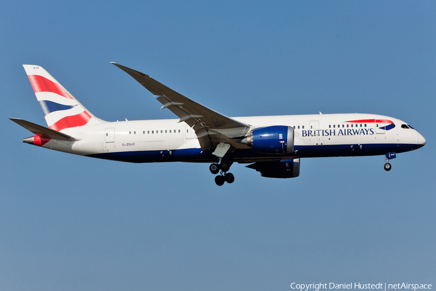 British Airways Boeing 787-8 Dreamliner (G-ZBJC) | Photo 497450