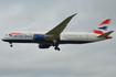 British Airways Boeing 787-8 Dreamliner (G-ZBJC) at  London - Heathrow, United Kingdom