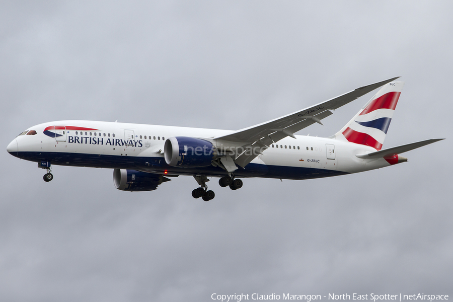 British Airways Boeing 787-8 Dreamliner (G-ZBJC) | Photo 98585