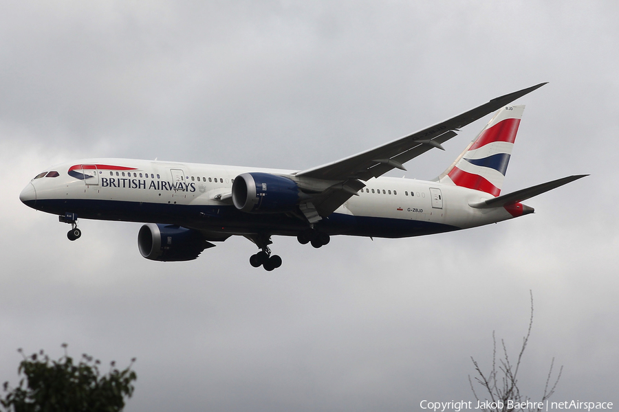 British Airways Boeing 787-8 Dreamliner (G-ZBJD) | Photo 148477