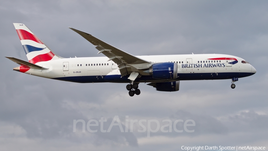 British Airways Boeing 787-8 Dreamliner (G-ZBJD) | Photo 182253