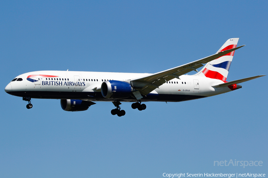 British Airways Boeing 787-8 Dreamliner (G-ZBJD) | Photo 205530