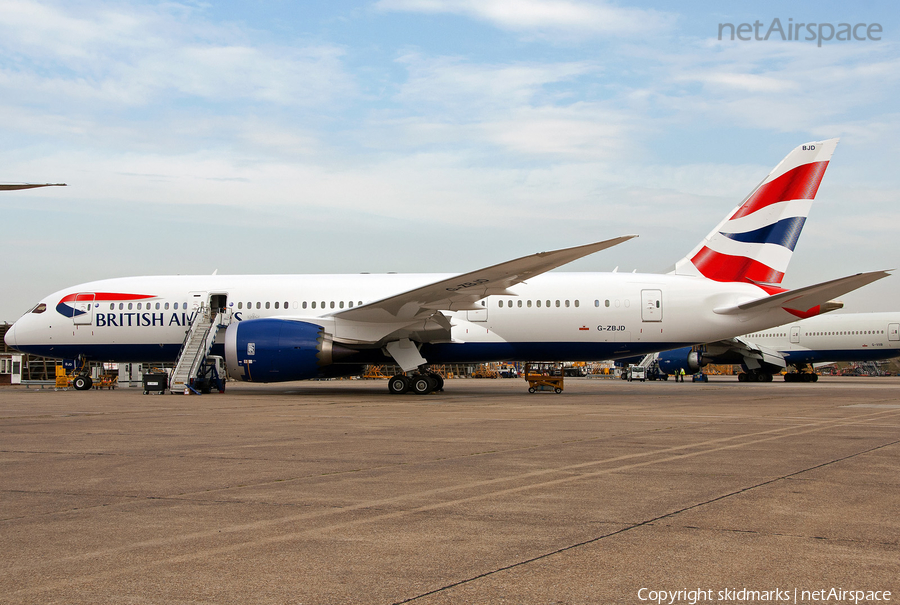 British Airways Boeing 787-8 Dreamliner (G-ZBJD) | Photo 32024