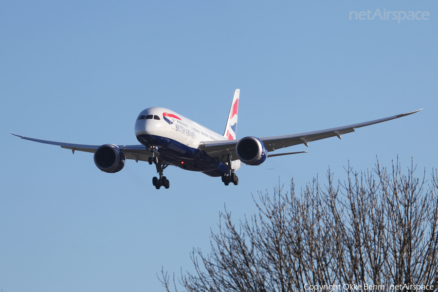 British Airways Boeing 787-8 Dreamliner (G-ZBJD) | Photo 41439