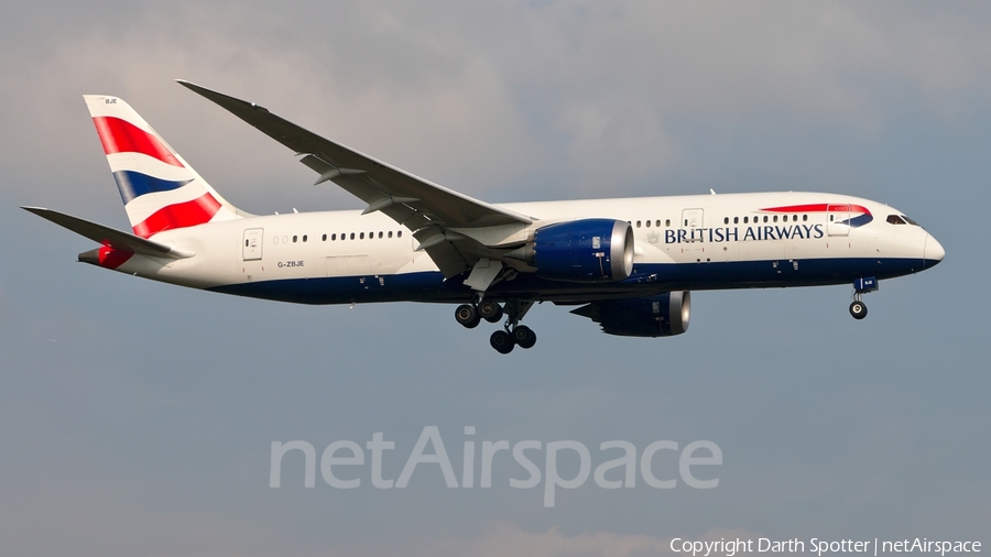 British Airways Boeing 787-8 Dreamliner (G-ZBJE) | Photo 182255