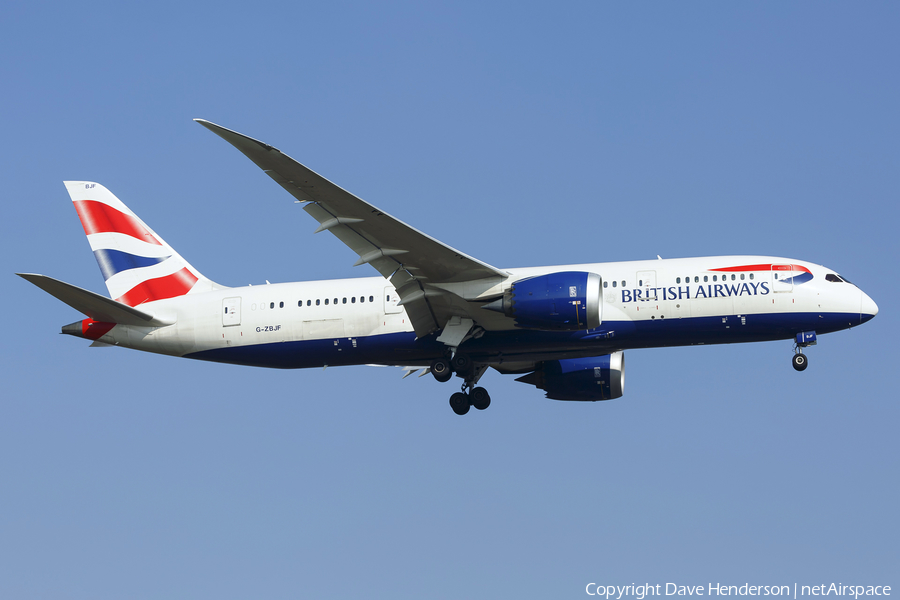 British Airways Boeing 787-8 Dreamliner (G-ZBJF) | Photo 128398