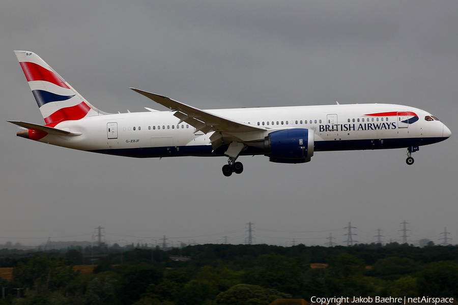 British Airways Boeing 787-8 Dreamliner (G-ZBJF) | Photo 183940