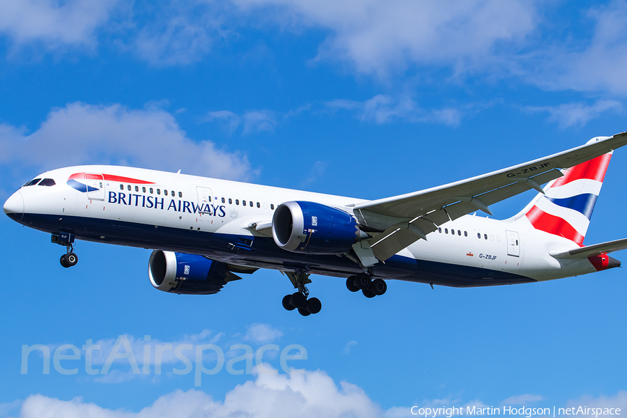 British Airways Boeing 787-8 Dreamliner (G-ZBJF) | Photo 247921