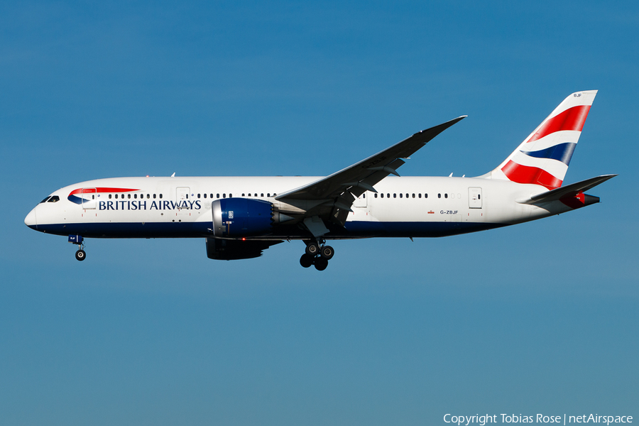 British Airways Boeing 787-8 Dreamliner (G-ZBJF) | Photo 301650