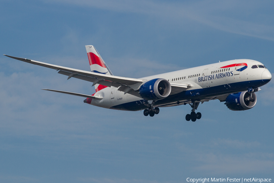 British Airways Boeing 787-8 Dreamliner (G-ZBJF) | Photo 344520