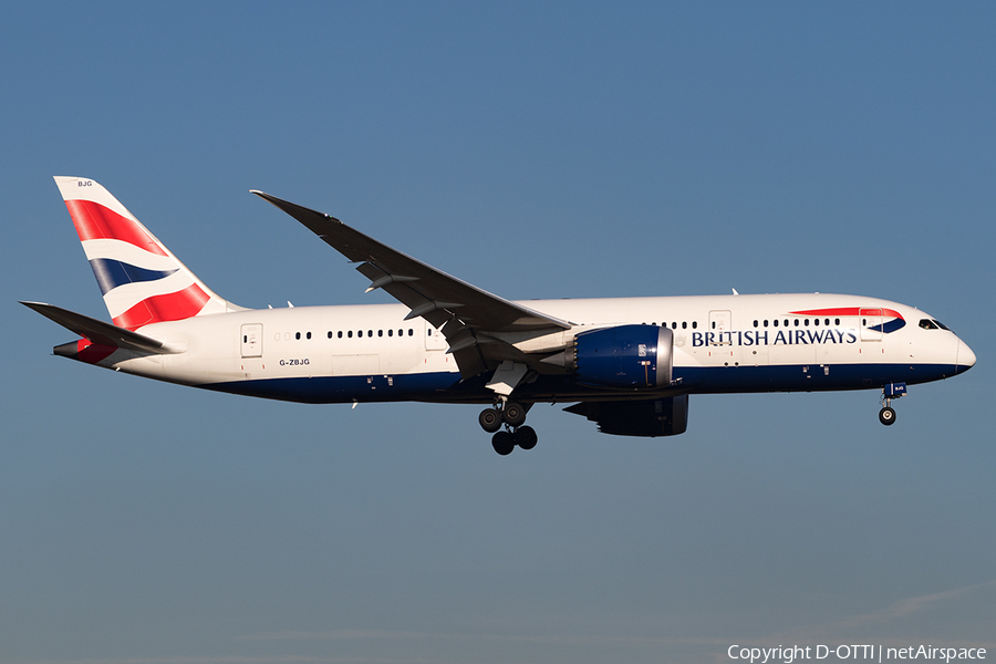 British Airways Boeing 787-8 Dreamliner (G-ZBJG) | Photo 141463