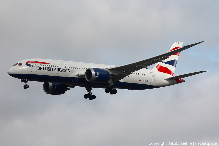 British Airways Boeing 787-8 Dreamliner (G-ZBJG) | Photo 148490