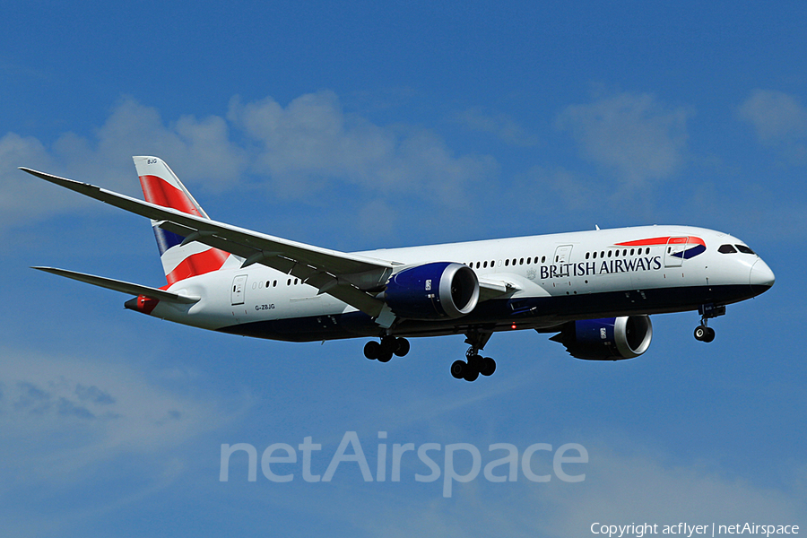 British Airways Boeing 787-8 Dreamliner (G-ZBJG) | Photo 152213