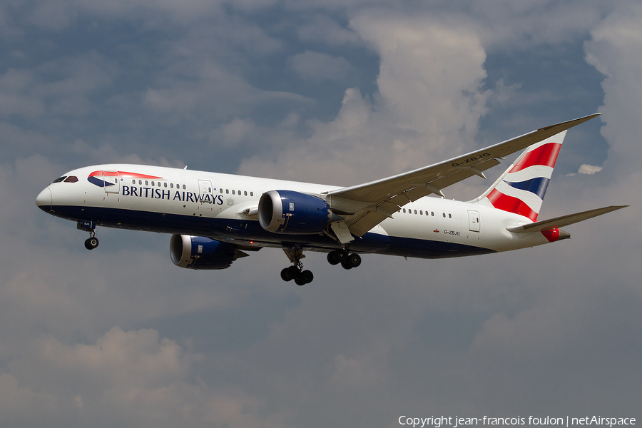 British Airways Boeing 787-8 Dreamliner (G-ZBJG) | Photo 251180
