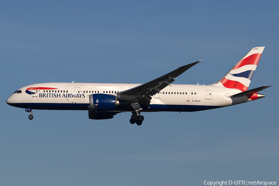 British Airways Boeing 787-8 Dreamliner (G-ZBJG) | Photo 295168