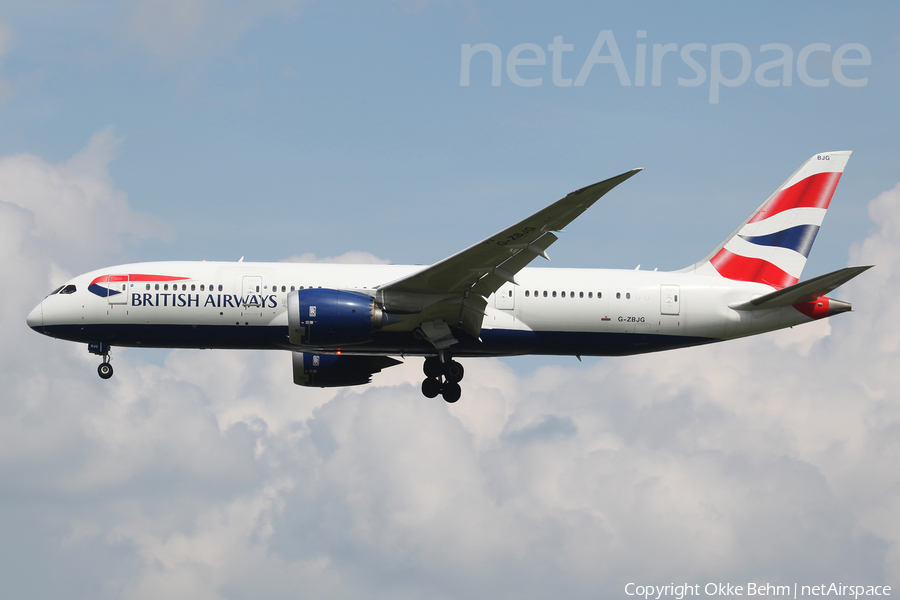 British Airways Boeing 787-8 Dreamliner (G-ZBJG) | Photo 335366
