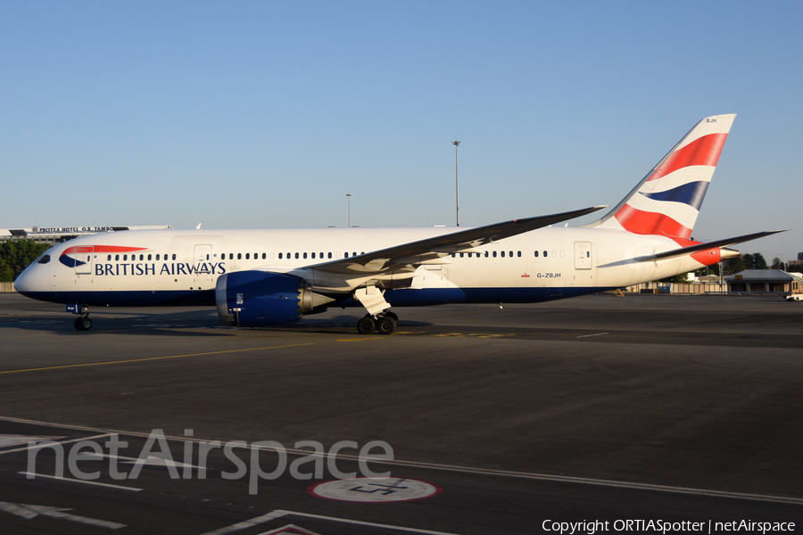 British Airways Boeing 787-8 Dreamliner (G-ZBJH) | Photo 387140