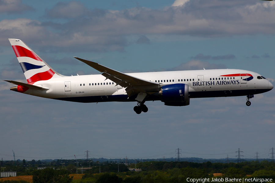 British Airways Boeing 787-8 Dreamliner (G-ZBJH) | Photo 185583