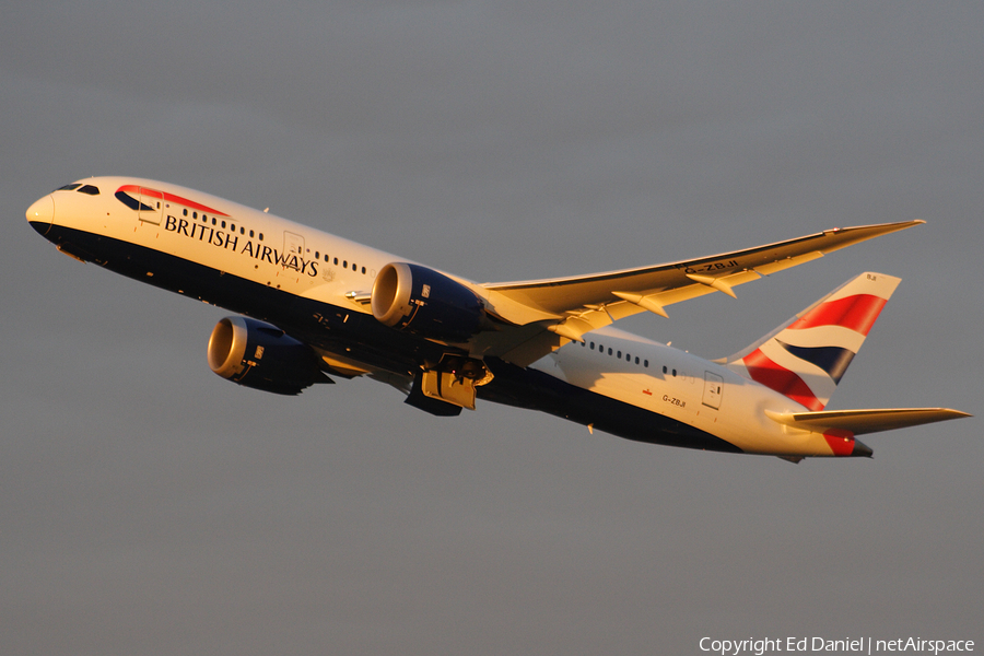 British Airways Boeing 787-8 Dreamliner (G-ZBJI) | Photo 199494