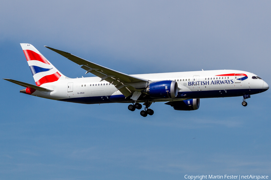 British Airways Boeing 787-8 Dreamliner (G-ZBJI) | Photo 346132