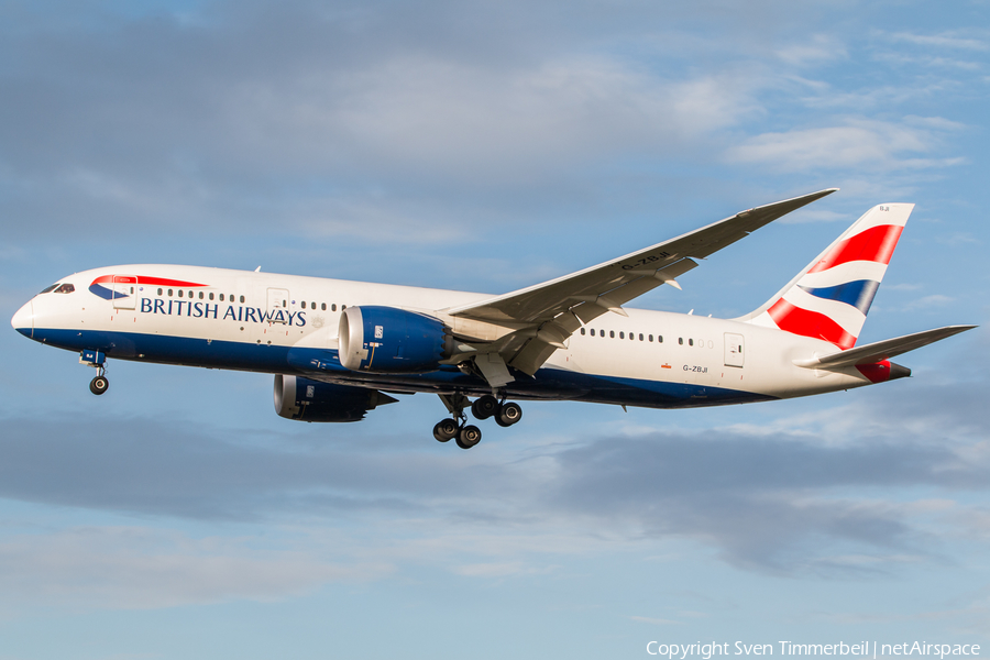 British Airways Boeing 787-8 Dreamliner (G-ZBJI) | Photo 359729