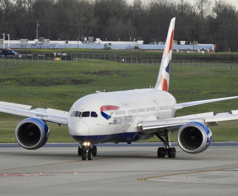 British Airways Boeing 787-8 Dreamliner (G-ZBJJ) at  Covington - Northern Kentucky International (Greater Cincinnati), United States