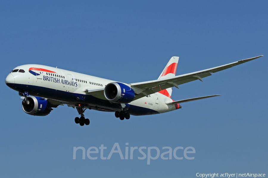 British Airways Boeing 787-8 Dreamliner (G-ZBJJ) | Photo 308089