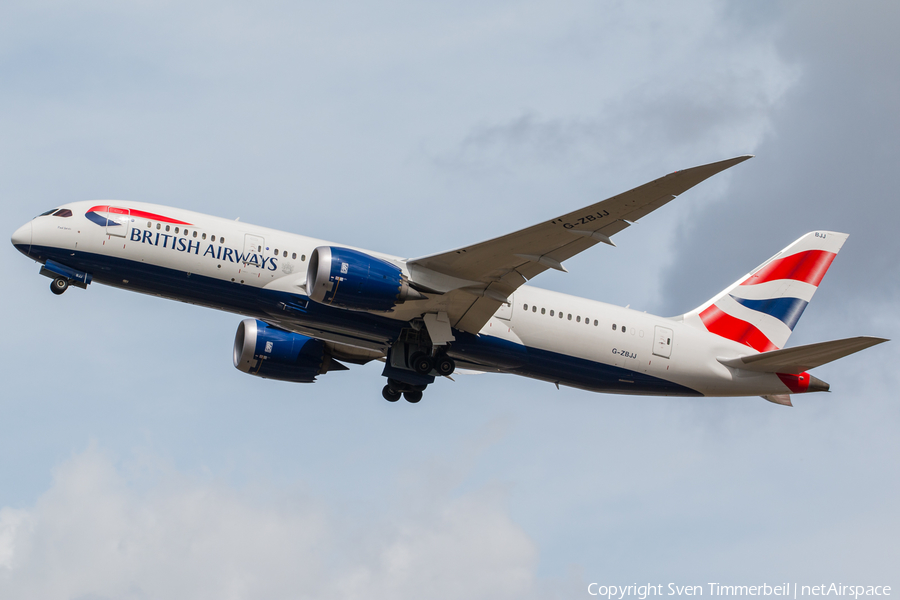 British Airways Boeing 787-8 Dreamliner (G-ZBJJ) | Photo 344949