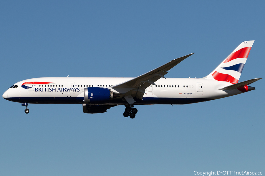 British Airways Boeing 787-8 Dreamliner (G-ZBJK) | Photo 266928