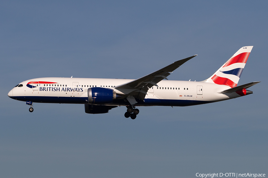 British Airways Boeing 787-8 Dreamliner (G-ZBJM) | Photo 295323