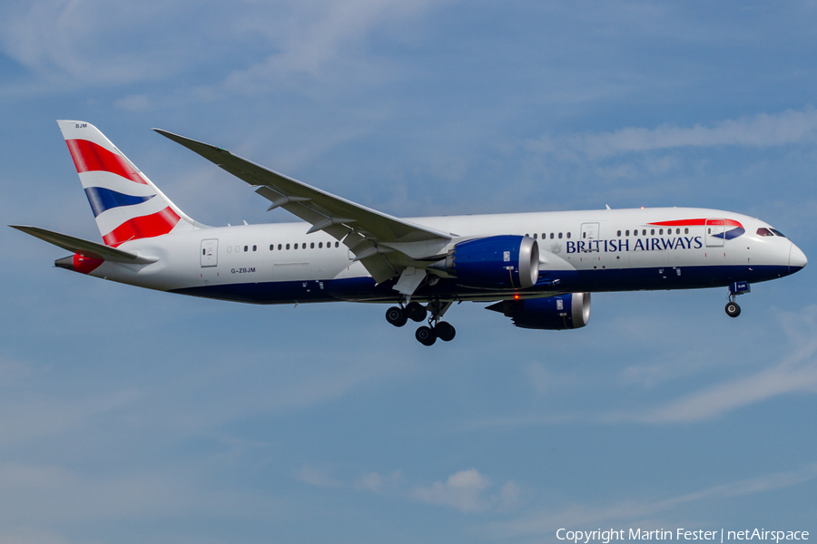 British Airways Boeing 787-8 Dreamliner (G-ZBJM) | Photo 345476