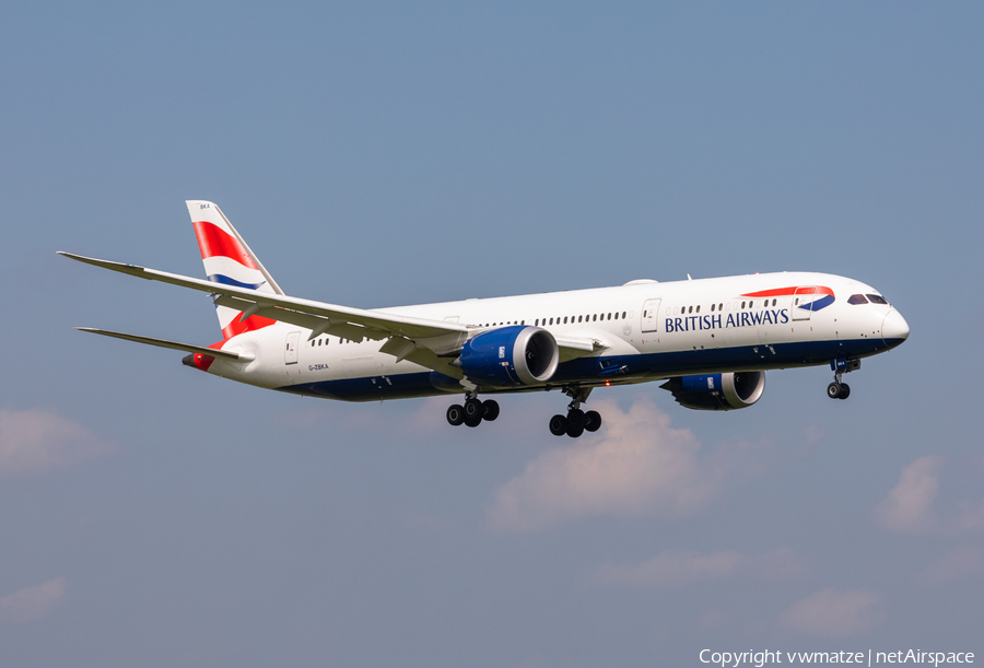 British Airways Boeing 787-9 Dreamliner (G-ZBKA) | Photo 454850