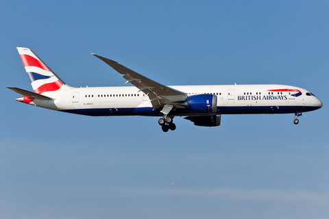 British Airways Boeing 787-9 Dreamliner (G-ZBKA) at  London - Heathrow, United Kingdom